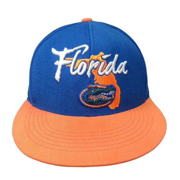 Top of the World Men's Snapback Flat Bill Hat Multicolor Florida Gators Logo - Picture 1 of 9